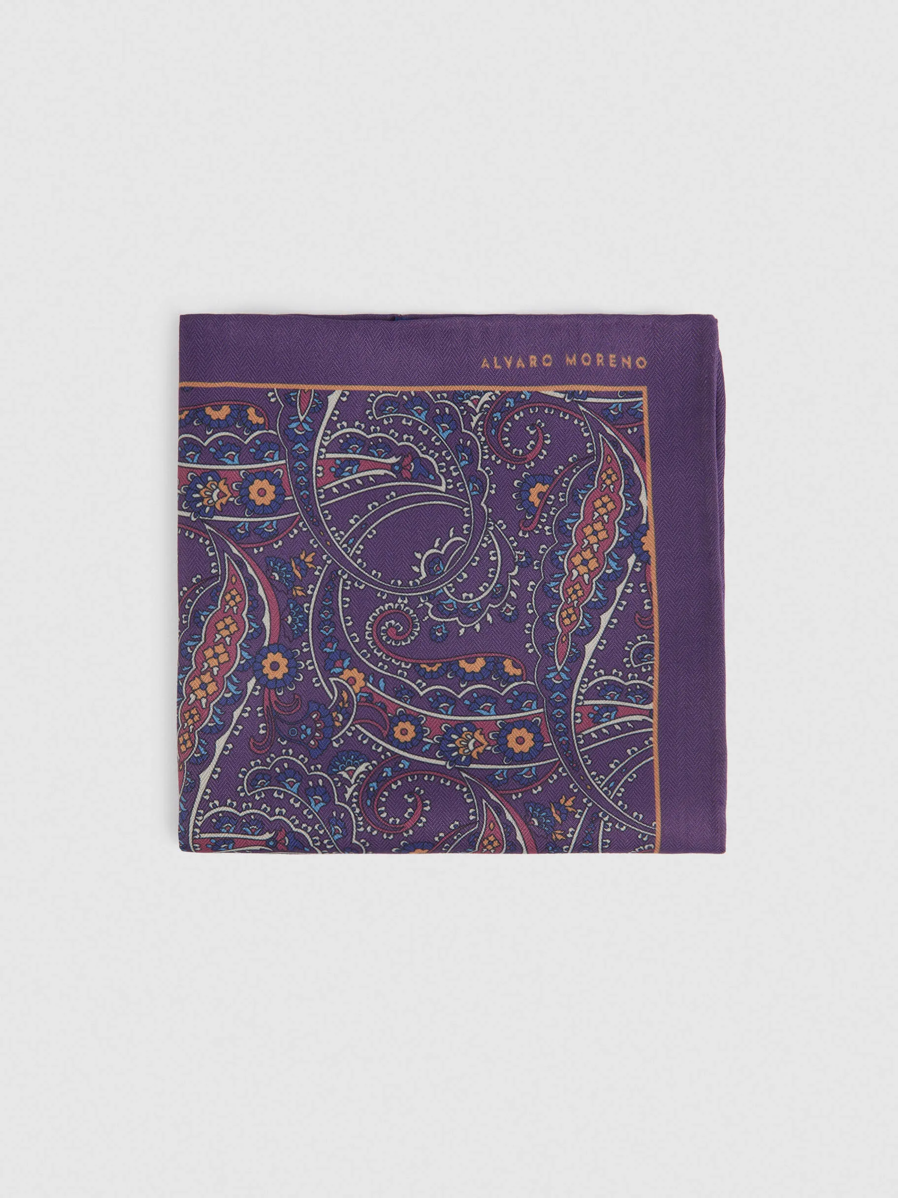 pauelo_printed_violeta_2.webp Best Sale Alvaro Moreno PAÑUELO PRINTED Violeta
