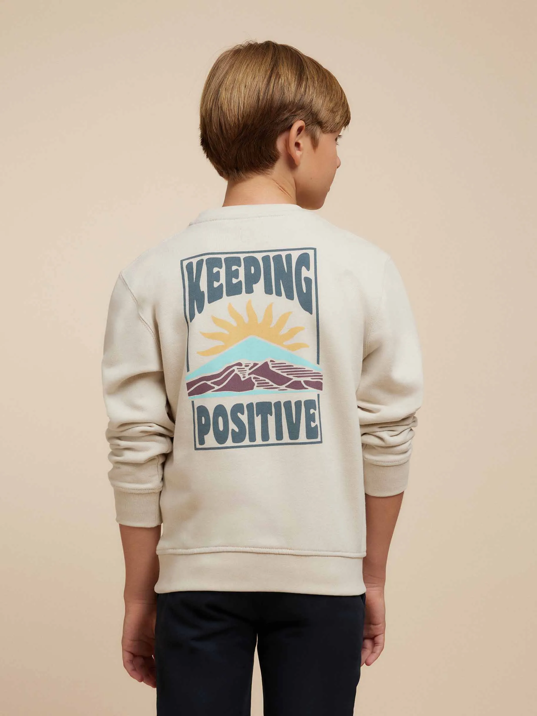 sudadera_positive_kids_crudo_2.webp Best Alvaro Moreno SUDADERA POSITIVE KIDS Crudo